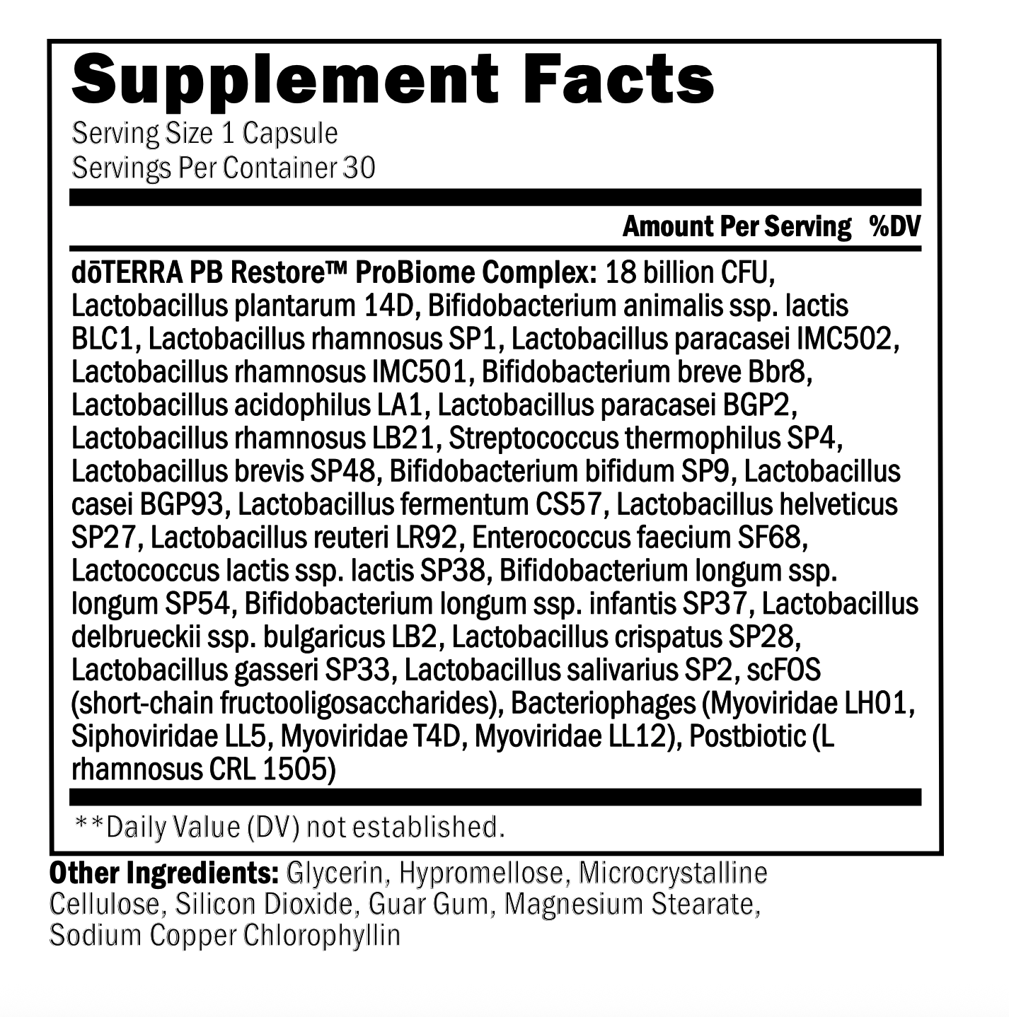 PB Restore ProBiome Complex